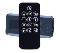 Snrigw Télécommande compatible avec cheminée électrique Dimplex Multi-Fire 6700590200RP XHD33L 6910090259 XHD33G 6910090559 XHD28L 6913840259 6909970259 6700580 200RP