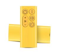 Snrigw Télécommande de rechange pour radiateur soufflant Dyson Hot + Cool et ventilateur colonne BP01 (jaune)