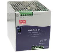 SNT MW-TDR960-24 - Alimentation à découpage, montage DIN, triphasée, 960 W/24 V/40