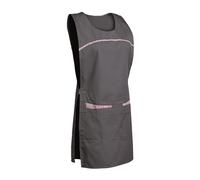 SNV Chasuble ménage pour entetien/nettoyage/Tablier adulte médicale pour agent d'entretien en polyester/coton. Taille S à XXL (Gris, XXL)