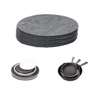 SNZ Lot de 20 protège-poêles en Feutre (19 cm), Dessous de Plat antidérapants pour poêles Tefal/WMF/Elo, Ustensiles de Cuisine pour protéger Les Meubles et Prolonger la durée de Vie de la poêle