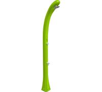 So Happy 28L Formidra - 216x24x26cm HDPE Recyclable - Rince-pieds, Douche de tête, Mitigeur Chaud/Froid - Douche solaire d'extérieur 28L - Vert