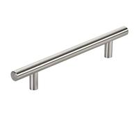 SO-TECH® G17 Poignée barre Poignée de meuble tube en acier affiné Trou d'entraxe 128 mm Ø 12 mm