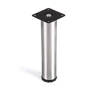 So-Tech® Pied de Meuble Lukas Ø 42 mm Pied d'armoire Hauteur Ajustable Acier affiné Hauteur 200 mm