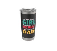 So There's This Girl Who Stole My Heart He Calls Me Dad Gobelet isotherme en acier inoxydable double paroi