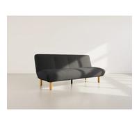 Soan - Banquette 2 places convertible clic-clac en velours texturé