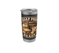 SOAP POUR READY Savon Atelier Moules Gobelet isotherme en acier inoxydable double paroi