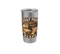 SOAP POUR READY Savon Atelier Moules Gobelet isotherme en acier inoxydable double paroi