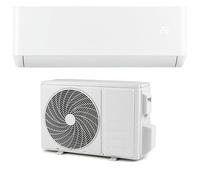 SOARS Climatiseur Reversible 12000 BTU R32 Climatiseur Mural Split Eco avec Fonction Chauffage/Refroidissement/Déshumidification, 7 Modes, 8 Vitesses Vent, Minuterie 24H, Accessoires Incluses
