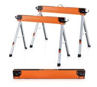 SOARS Lot de 2 tréteaux de travail pliants Charge maximale 1000 kg