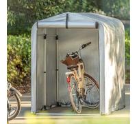 SoBuy Abri pour vélo Abri pour vélo Garage pour vélo Tente Garage multifonctionnel Tentes pour vélo Extérieur en couleur argent, 120x176x163cm