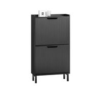 SoBuy Armoire Chaussures 2 Abattants 50x19x90cm pour Entrée