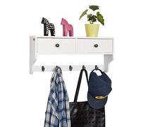 SoBuy Armoire Murale avec 2 tiroirs 60x14x27cm pour entrée