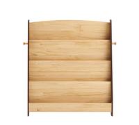 SoBuy Bibliothèque enfant Étagères bois Chêne clair et brun foncé Scandinave KMB32-N