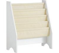 SoBuy FRG225-W Bibliothèque Étagère à Livres pour Enfants Porte-revues 4 Compartiments