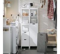 SoBuy BZR123-W Meuble Colonne Salle de Bain