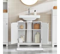 SoBuy BZR18-II-W Meuble sous-lavabo 60 cm - Blanc