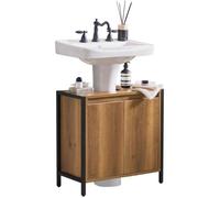 SoBuy BZR63-II-PF Meuble de Salle de Bain sous-Lavabo meuble sous vasque Style Industriel - L60 x P30 x H60