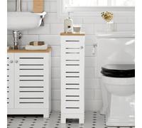 SoBuy BZR85-W Meuble WC - Porte-Papier Toilette
