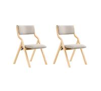 SoBuy Chaise Pliante Imbottie Gris Clair 42x40x80 cm FST40-HGX2