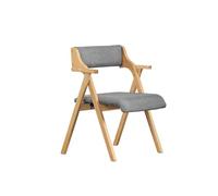 SoBuy Chaise Salle à Manger Pliante avec 2 Coussins, montée, 61,5x56x77,6cm | Chaises de Cuisine ergonomiques & gain de place, charge 150 kg, pour invités & salle à manger & bureau & balcon, FST98-HG