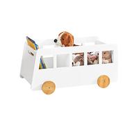 SoBuy KMB41-W Étagère pour enfants Étagère de rangement Étagère à jouets pour enfants Étagère à livres