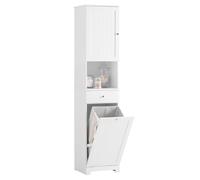 SoBuy Colonne Salle de Bain avec Panier à Linge Gain de Place 40x38x180cm