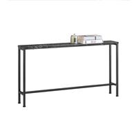 SoBuy Console entrée Effet marbre 120x20x65cm pour entrée
