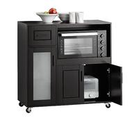 SoBuy Meuble micro-ondes FSB78-SCH - Gris