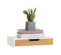 SoBuy Étagère Murale avec Tiroir Moderne 40x24x8 cm