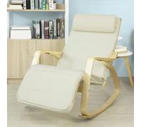 SoBuy Fauteuil à bascule FST16-W