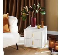sobuy SoBuy FBT115-W Table de Chevet