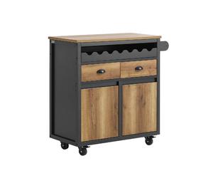 SoBuy FKW122-SCH Desserte de Cuisine