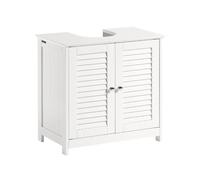 SoBuy FRG237-II-W Meuble sous-Lavabo