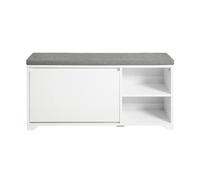 SoBuy FSR119-W Banc à Chaussures - Blanc