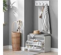 SoBuy FSR16-HG Banc - Gris