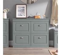 SoBuy FSR79-HG Meuble de Rangement à Chaussures Armoire à Chaussures Commode à Gris G