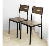 SoBuy FST72 - Noir Lot de 4