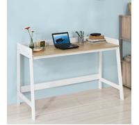 SoBuy® FWT41-WN Bureau Informatique Secrétaire Table pour ordinateur conception simple plan de travail