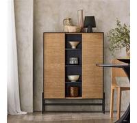 SoBuy Buffet de cuisine - 2 portes, 4 compartiments