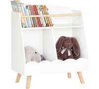 SoBuy KMB100-K-W Bibliothèque Enfant - Blanc