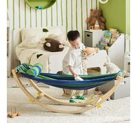 SoBuy KMB16-J Lit Enfant Bébé Hamac Enfant Chaise Longue pour Enfant