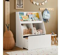 SoBuy KMB83-W Étagère pour enfants Étagère de bibliothèque pour enfants Étagère de rangement pour enfants