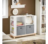 SoBuy KMB85-W Étagère pour enfants Étagère à livres Étagère de rangement pour chambre d'enfant