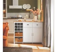 SoBuy Îlot de Cuisine KNL05-W