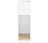 SoBuy Lot de 2 Table d'appoint étroite avec tiroir, Table de Chevet Gain de Place pour Petit Espace, 20×35×60 cm