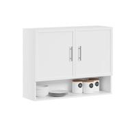 SoBuy Meuble Haut Cuisine avec Portes Placard Cuisine 90x70x28,8 cm
