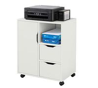 SoBuy Meuble Imprimante avec 2 Tiroirs 60x35x70cm Bureau