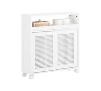 SoBuy Armoire WC roulante BZR119-W