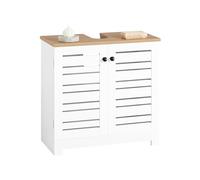 SoBuy BZR40-W Meuble sous-lavabo